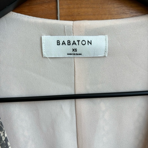 Aritzia Babaton Snake print wrap dress, Size XS - Picture 7 of 13